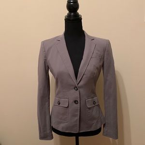 Banana Republic Gray Blazer SZ 2